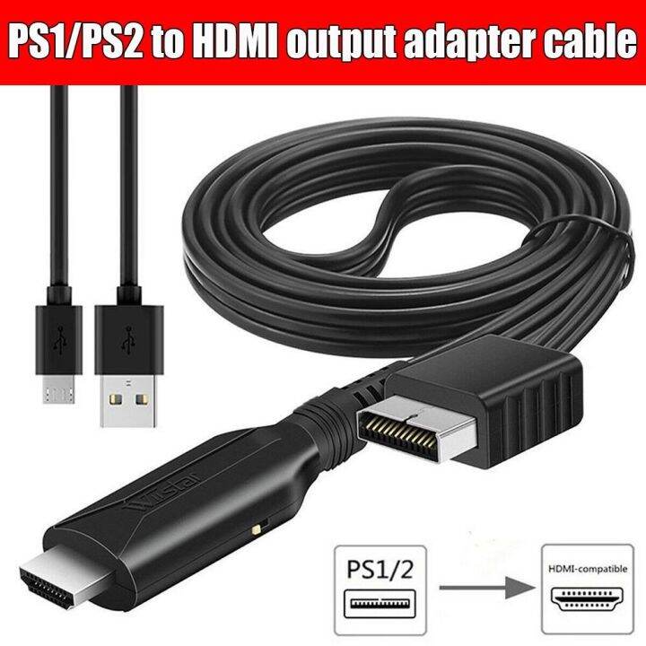 CYNICAL PC HDTV HDMI Cable HD Converter Full HD Cable Adapte PS2 To