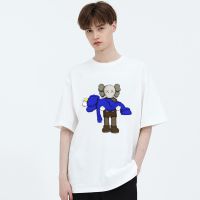 Kaws เสื้อ ลายการ์ตูน เสื้อผ้าแฟชั่น เสื้อเชิ้ตแขนสั้น เสื้อยืดคอกลม ใส่ได้ทั้งชายหญิง เสื้อยืดน่ารักๆ oversize พร้อมส่งS-5XL