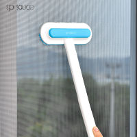 Japan Multi Function Two-way Screen Window Brush Screen Cleaning Dust Removal Brush Household Cleaning Brush Glass Scraper