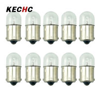 KECHc หลอดไฟไฟเลี้ยวรถยนต์10ชิ้นไฟท้าย24V 5W T1614 T16 1156 Ba15s รถบรรทุกอัตโนมัติไฟฮาโลเจน