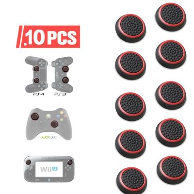【YF】 10Pcs Controller Thumb Silicone Stick Grip Cap Cover for PS4 PS5 one/360/series x Controllers Game Accessory