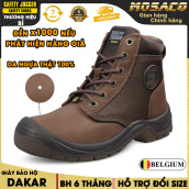 Giày bảo hộ lao động Safety Jogger Dakar không khóa kéo. Giày chống thấm