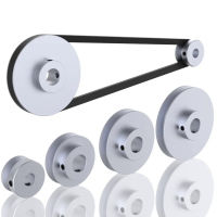 1Pcs V-Belt Pulley A-Type Single-Slot Aluminium Alloy Small Wheel Large-Scale Motor Motor Drive Wheel