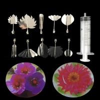 QianXing Shop 1 Set 3D Jelly Cake DIY Tools Stainless Steel Smooth Crafted Gelatin Art Tools Practical Gelatin Art Needles Tools