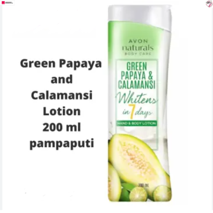 Naturals Green Papaya & Calamansi Hand & Body Lotion 200 ML Lazada PH