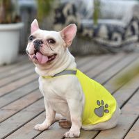 Reflective Dog Vest Clothes High Visibility Breathable Jacket Small Large Dogs Safety Vests Harness for Outdoor Hiking Walking