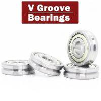 V103009 V Groove Sealed Ball Bearing ( 4 PCS ) 10*30*9 mm Pulley Wheel Bearings V2/1 V3/1 Guide Track Rlooer Bearing