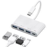 4 In 1 Type-C OTG อะแดปเตอร์ USB HUB สำหรับ เคเบิ้ล Extender แล็ปท็อปเคเบิ้ล S Plitter มินิ USB 3.0 2.0 HUB HAB