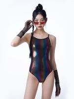 AEMIA High-End Sense Professional Triangle One-Piece Swimsuit Female Summer Slim Sexy Cover Meat Ins Style 2023 New