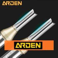 Arden CNC Woodworking Tool TCT Trimming Straight End Mill Cutters ทังสเตนเหล็กเราเตอร์บิตสําหรับ MDF Plywood Chipboard Slot Drill