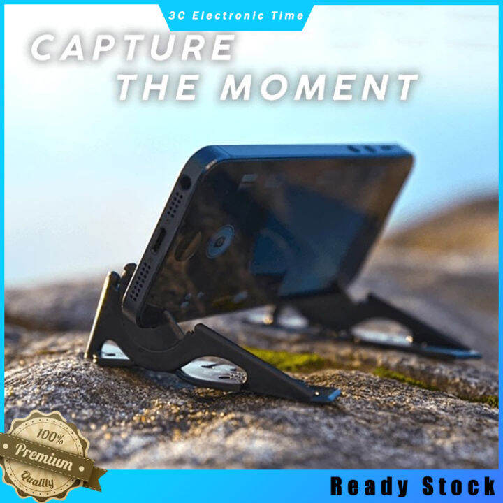 Stabilize Foldable Phone Holder Card Type Portable Rotation Convenient