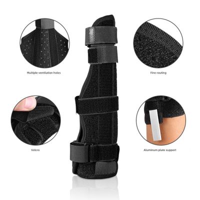 Finger Holder Protector Brace Medical Sports Wrist Aluminium Splint Joints Guard