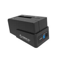 ORICO Super Speed USB 3.0 HDD ฮาร์ดไดรฟ์ SSD Docking Station สำหรับ 2.5 นิ้ว 3.5 นิ้ว SATA รองรับ 4TB HDD-Black (