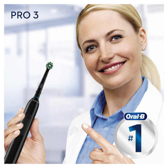 Tặng thêm 1 nắp đậy khi mua pro 3 bàn chải đánh răng điện oralb pro3 3000 - ảnh sản phẩm 7