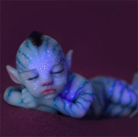 RSG 1220 Inches Night Light Avatar Bebe Reborn Dolls Full Silicone Vinyl Body Realistic Baby Dolls Gift Toy for Children