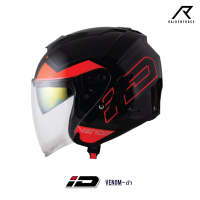 หมวกกันน็อค ID HELMET VENOM พื้น-ดำเงา