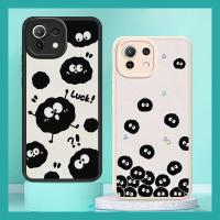 soft shell funny Phone Case For Xiaomi 11 Lite/11 Lite NE youth texture Cartoon Phone lens protection Silica gel cute