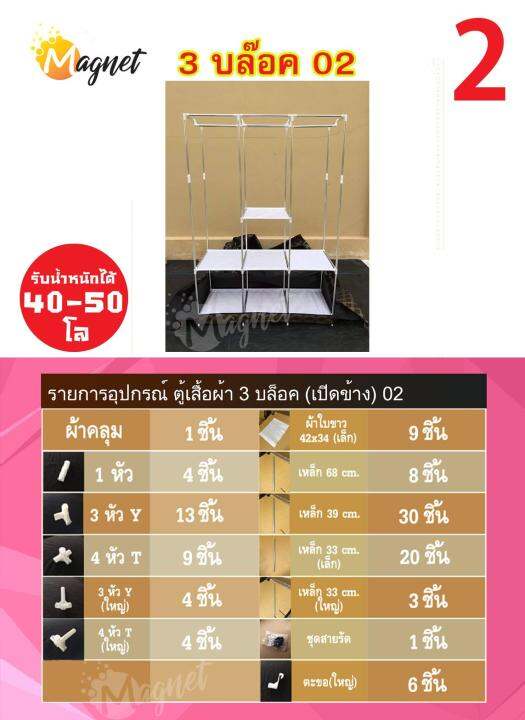 mgn-ตู้เสื้อผ้า-diy-3-ช่อง-02-เปิดข้าง-ขาว-ดำ-d-2