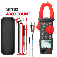 【การจัดส่งในประเทศไทย】แคลมป์มิเตอร์ Digital Clamp Meter 4000 Counts Auto Range Multimeter with NCV Ohm Test AC/DC Voltage วัดคาปาซิเตอร์ได้ Ammeter Voltage Tester