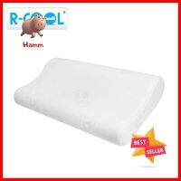 หมอนสุขภาพ R-COOL MEMORY FOAM CURVE M 56X31X10 ซม. สีขาวMEMORY FOAM PILLOW R-COOL CURVE M 56X31X10CM WHITE **จัดส่งด่วนทั่วประเทศ**