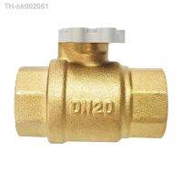 ❂❖☼ DN20 Brass 2 Way Valve with BSP or NPT thread 3/4 Brass valve body for electric valve actuator