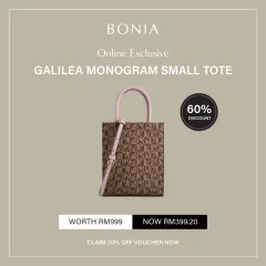 BONIA - Pack it up with the Naiara Monogram Tote Bag