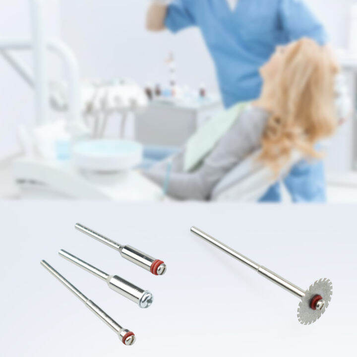 10Pcs Dental Mandrel Polishing Disc Fit RA Shank Lab Bur Rotary Tools