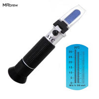 Beer Wort Wine Brix Refractometer,Dual Scale - Specific Gravity 1.000-1.120และ0-32 Brix,เบียร์แอลกอฮอล์ Meter888