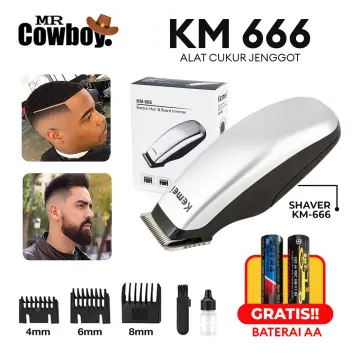 Kemei - KM-1407 Professional Hair Clippers Trimmer Kit - Essensy