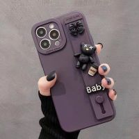 【Ready】? D purple bear is sui for s10e s22 mle s21fe he ed sultra new s8 cartoon creative s9ps lens -clive U ten female y bet case