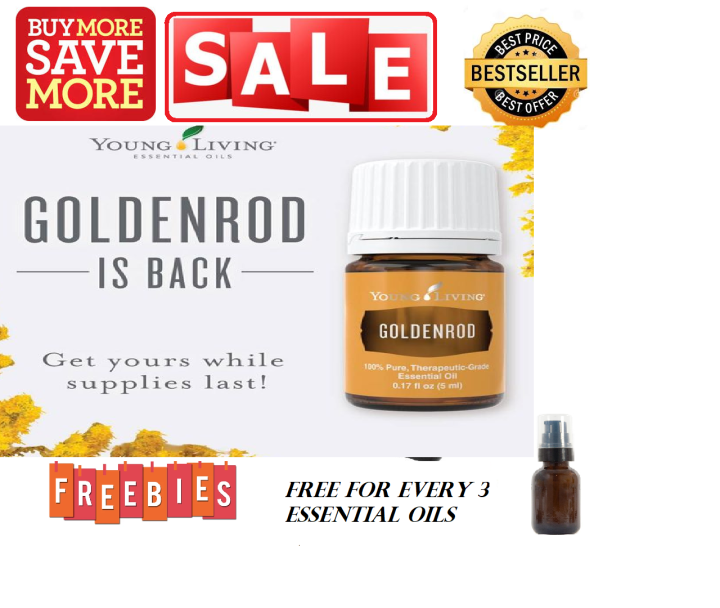 3.3. SALE Goldenrod Essential Oil 5ml Young Living Essential Oils