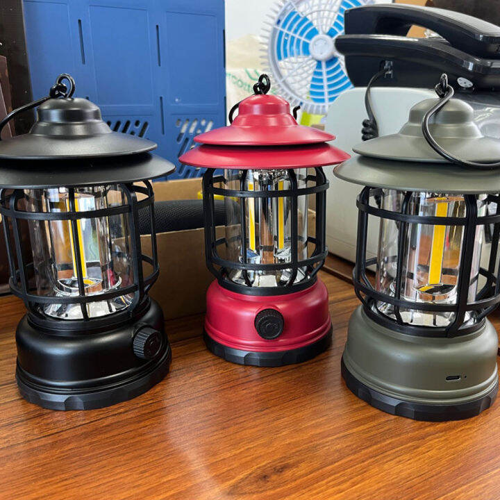 kkmoon-outdoor-camping-light-retro-camping-lantern-usb-ชาร์จ-night-light-โคมไฟฉุกเฉิน-stepless-dimming-สำหรับตั้งแคมป์เดินป่าเต็นท์ตกปลา