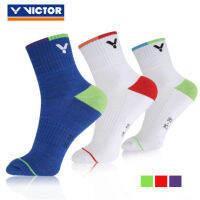 VICTOR Sport Socks ถุงเท้ากีฬาแบดมินตัน รุ่น SK140 (สำหรับผู้ชาย)