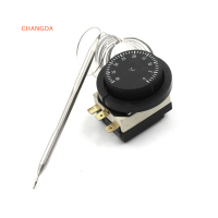 ?【Lowest price】CHANGDA 250V 16A 0-40C สวิทช์ควบคุมอุณหภูมิ capillary THERMOSTAT