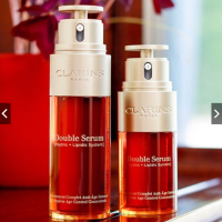 DOUBLE SERUM คลาแรงส์ ดับเบิ้ล เซรั่ม ผลิตภัณฑ์ลดเลือนริ้วรอย เซรั่ม ทรีทเม้นต์บำรุงผิว บำรุงผิวหน้า