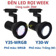 ĐÈN LED RỌI BÁN CẠN WEEK RGB 35W THANH RAY