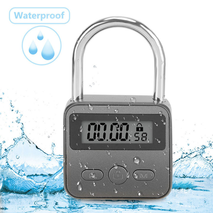 lcd-display-electronic-timer-switch-usb-rechargeable-timer-padlock-travel-electronic-timer-black