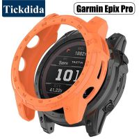 เคสป้องกันซิลิโคนสำหรับ Garmin Epix Pro 51มม. 47มม. 42มม. อุปกรณ์สมาร์ทวอท์ชปลอกสวมป้องกันนิ่ม