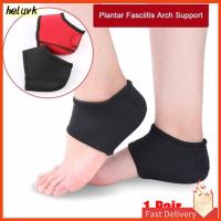 HELUVK ไส้ในดูแลเท้า1คู่,ยืดหยุ่นอ่อนป้องกันรอยแตกถุงเท้ายาว Achilles Tendonitis Calluses Plantar Fasciitis ถุงเท้าที่รองส้นเท้า Relief ปวด