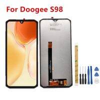 100% ใหม่สำหรับ S98 Doogee จอแอลซีดีหน้าจอดิจิตอลสัมผัสสำหรับอะไหล่โทรศัพท์ S98 Doogee