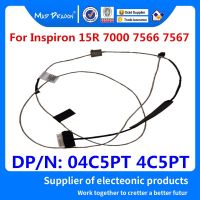 04c5pt Dc02002li00 4c5pt สำหรับ Dell Inspiron 15r 7000 7566 7567 Bcv10 Lapweb สายเคเบิลกล้องเว็บแคม