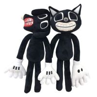 2ชิ้น/ล็อตการ์ตูนไซเรนสีดำสุนัข &amp; Black Cat Siren Head ตุ๊กตาหนานุ่มสยองขวัญการ์ตูน Plushie ตุ๊กตาตุ๊กตาอะนิเมะตุ๊กตาตุ๊กตาหนานุ่มตุ๊กตาของเล่นของขวัญเด็ก