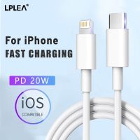 ✵ 20W USB C สายสำหรับ iPhone 11 12 13 14 Pro Max ประเภทมินิเพื่อสายฟ้า XR X XS 8 Plus สายข้อมูลชาร์จเร็ว