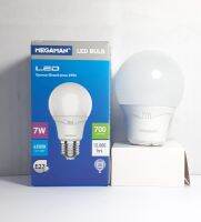 221.Megaman LED Bulb (15,000ชม.)หลอดไฟ แลมป์  7W  ขั้ว E27 แสงขาว Daylight 6500K