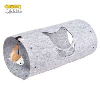 Cawayi Kennel Cat Tunnel Pet Tube Collapsible Play Toy Indoor Outdoor Kitty Puppy Toys for Puzzle Exercising Hiding Training