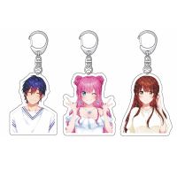 More Than A Married CoupleBut Not Lovers Figure Toy Acrylic Keychain Akari Watanabe Jiro Yakuin Model Doll Pendant Keyring