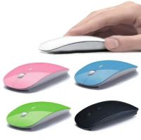 เมาส์ไร้สาย Wireless Mouseเมาส์ไร้เสียง2.4GH For laptop/computer/ipadส่งคละสีB32