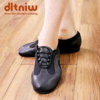 hot【DT】 New 2023 Shoes Ladies Soft Outsole Breath Practice Jazz Sneakers