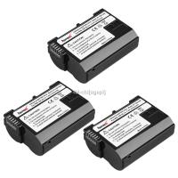 2200mAh EN-EL15 ENEL15 EL15A Battery Bateria For Nikon z5 z6 z6 ii d610 d750 d800 d810 d850 d7000 d7100 d7200 d7500 ready stockagapi