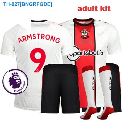 ஐ 2022-2023 Southampton Mens Home Football Shirt with EPL Patch Socks ARMSTRONG